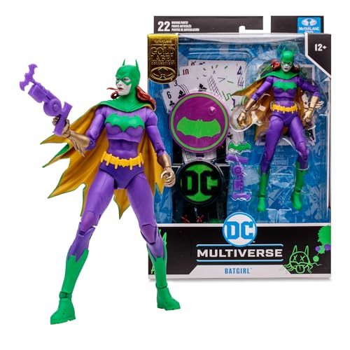 McFarlane Toys DC Multiverse Batgirl (Jokerized) Gold Label Action Figure - Image 4