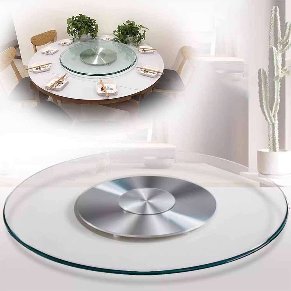 Plateau rotatif en verre trempé Lazy Susan haut de gamme pour banquet