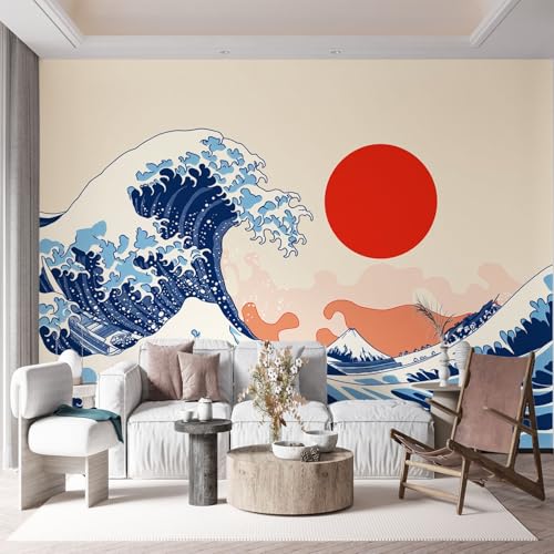 Affiche murale art abstrait 250x175 cm pour dynamiser un mur blanc et terne - 2