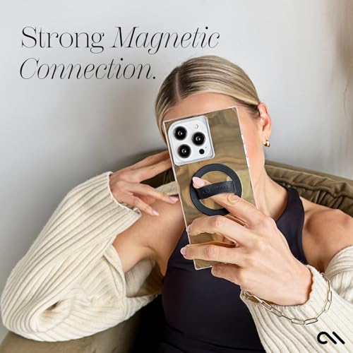 Case-Mate Magnetic Phone Grip (Loop Grip), Magnetic Phone Ring Holder, Removable Soft MagSafe iPhone Holder - Image 3
