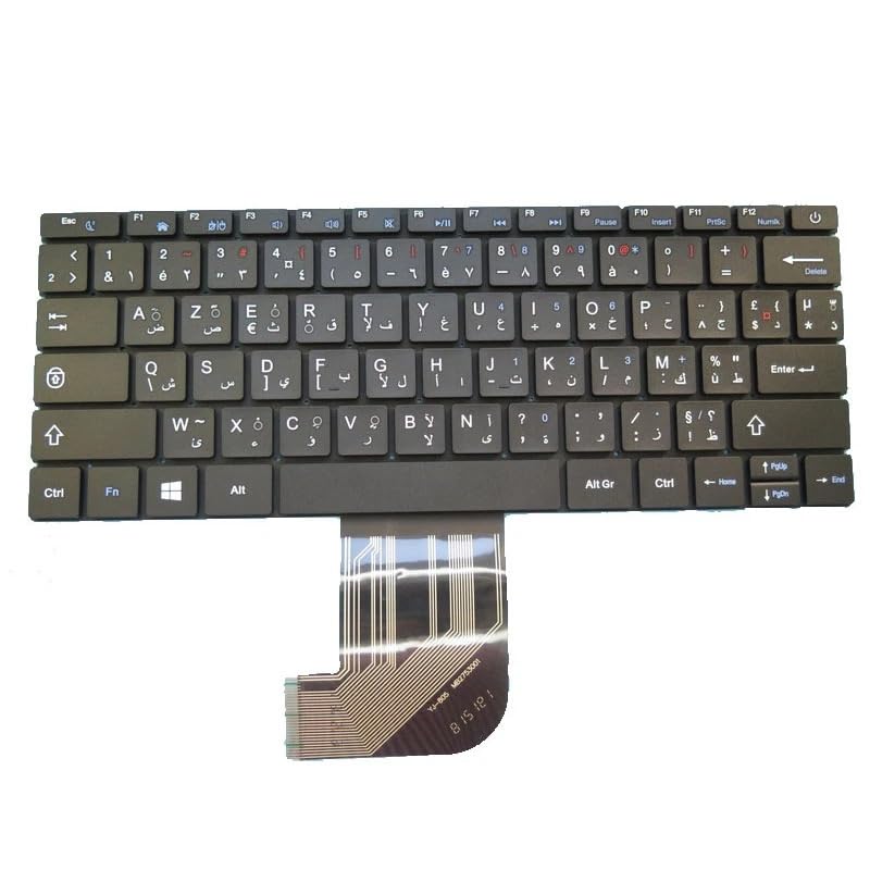 Clavier MB2753001 YJ-805 pour Remplacer un Clavier Portable Arabe Français