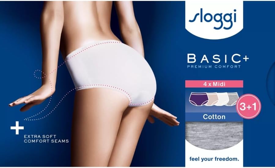 Sloggi womens Basic+ Midi C4p