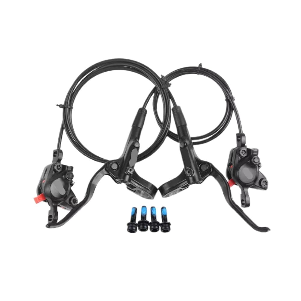 Cloudburstvoltix One Color Hydraulic Disc Brake Mt200 Mt201 M315 2 Piston 3 Finger Steel Lever Bl-Mt200 Compatible With Mtb Mountain Bike