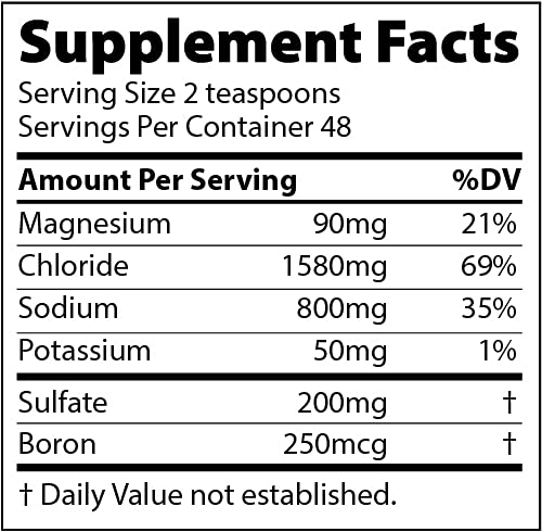 Trace Minerals Utah Sea Minerals, 16-Ounce #TOP1