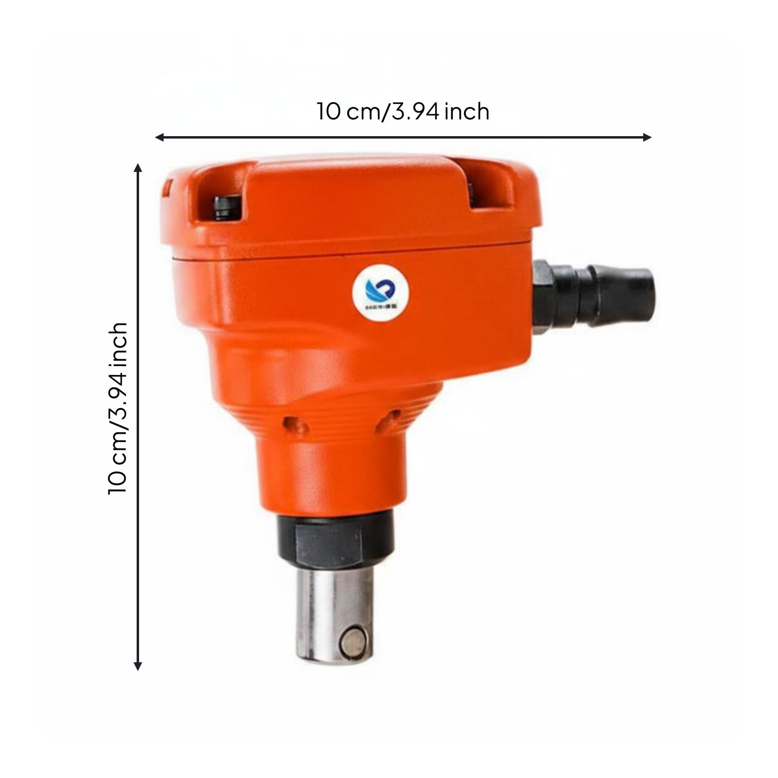 MagiDeal Martillo Neumático Mini Herramienta Compacta de Palma Martillo de Clavos Clavadora Neumática Impactos Continuos para Clavos de 50mm a 100mm Retención