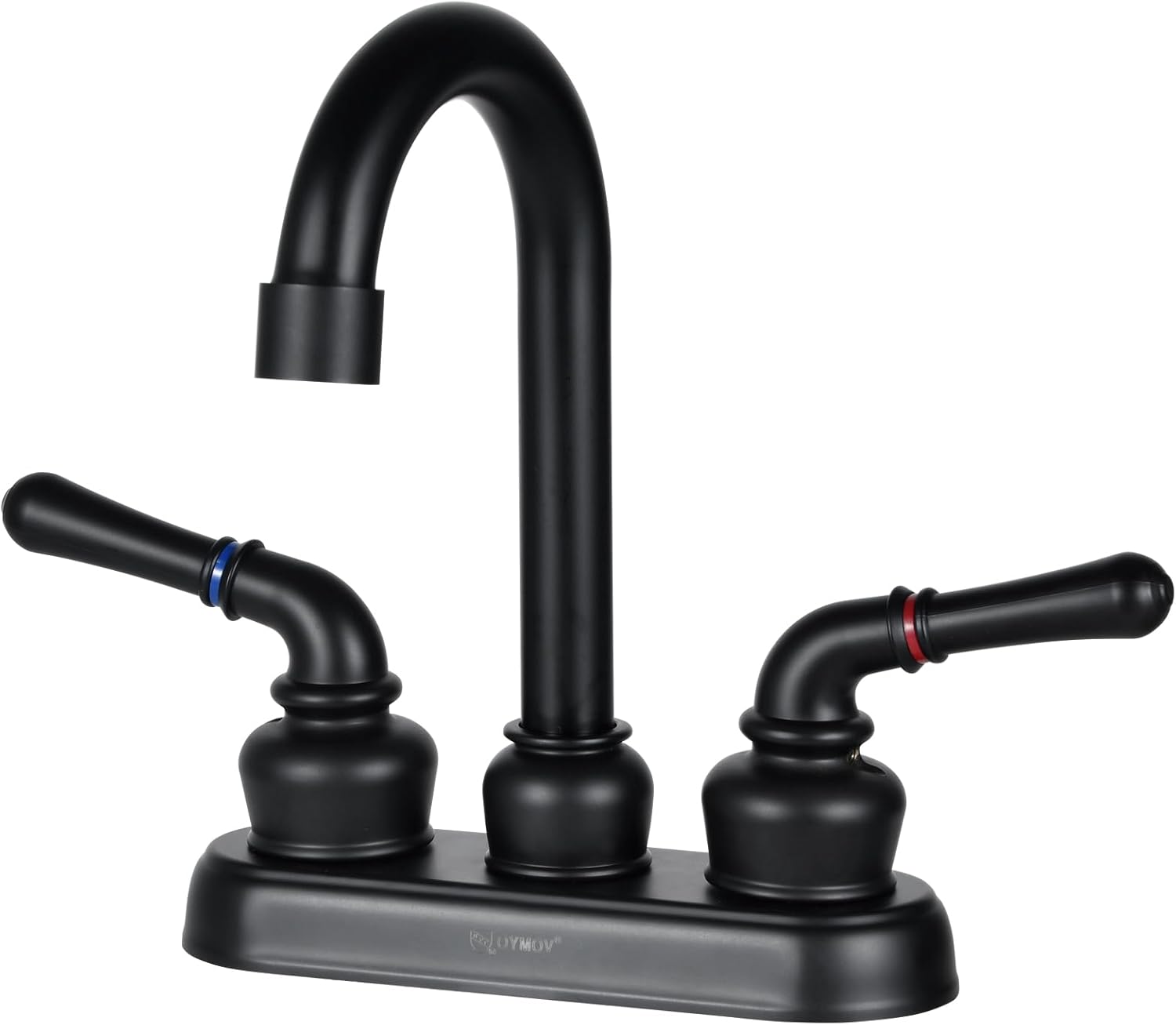 Grifo de lavabo de baño RV negro mate  Grifo de fregadero de RV para reemplazo de baño para casas rodantes, cámperes, quintas ruedas, casas