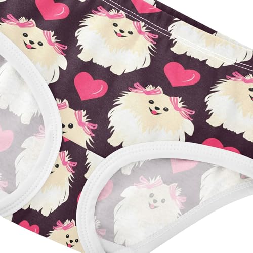 Girls' Panties Cute Dog Heart Underwear for Girls Toddler Kids 3T 23021974