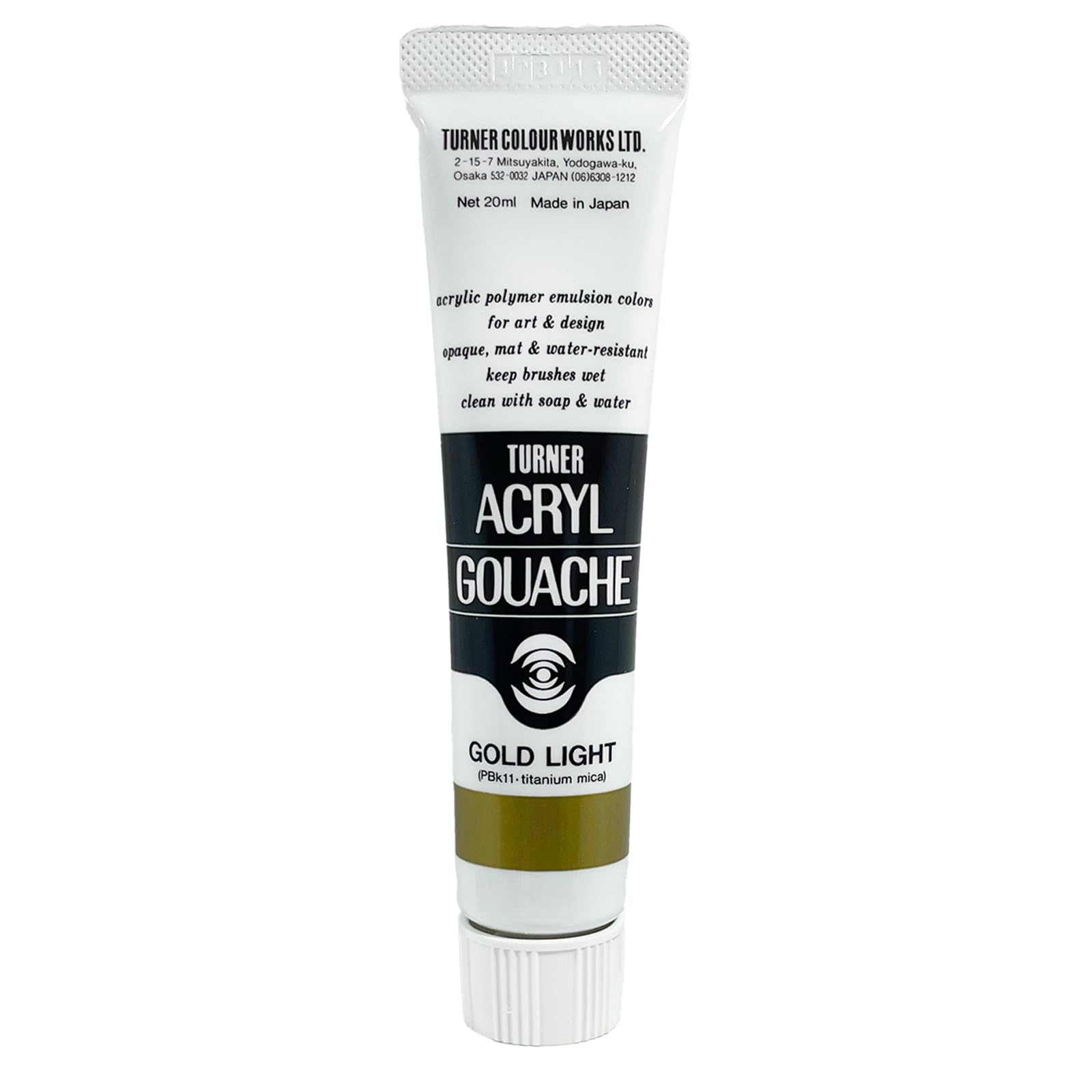 Turner Color Acrylic Gouache Gold Light AG020070 20ml (6号) gold light 20 mL tube