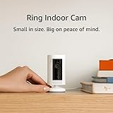 Ring Indoor Cam (1st Gen), Compact Plug-In HD security camera with...