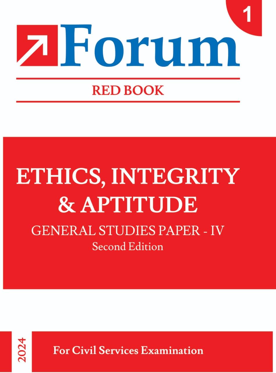 Image of Red Book - Ethics Integrity and Aptitude Book for UPSC Mains Exam