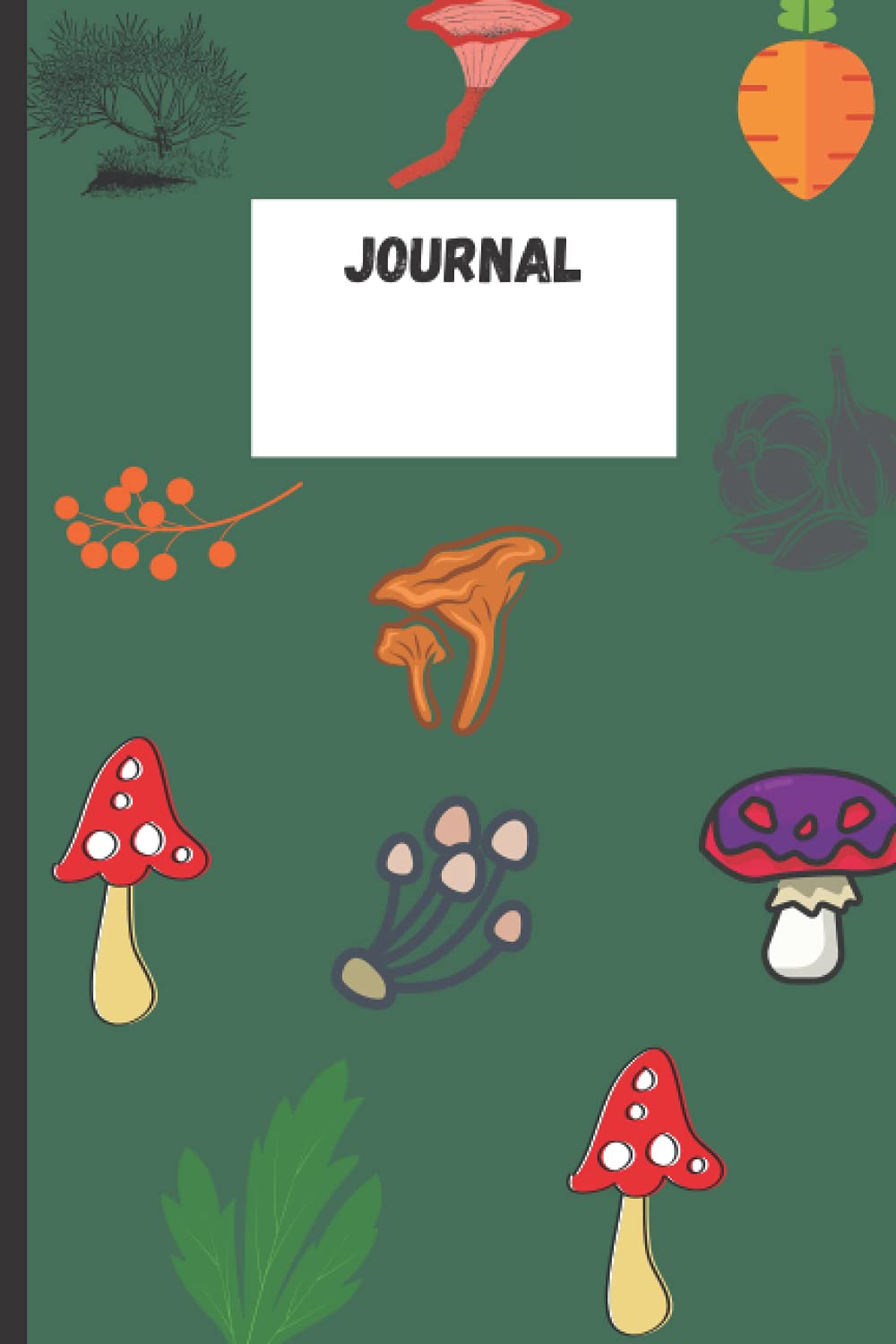 edible wild plants for beginners journal: subtitle (6X9) 100 BLANK PAGES JOURNAL, , edible wild plants journal,The Complete Guide to Edible Wild ... journal, The Forager's Harvest: A Guide