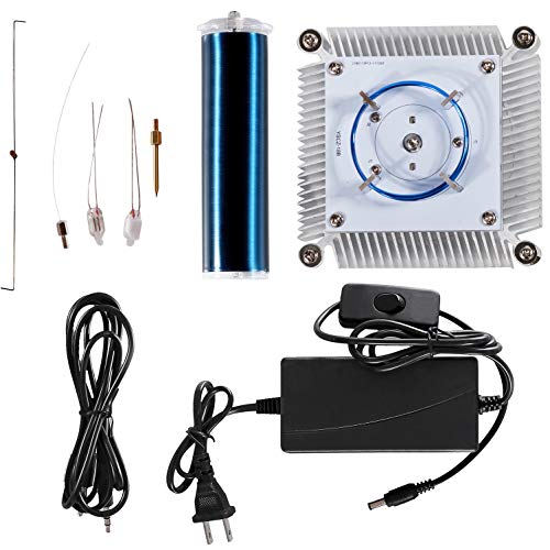 Joytech Music Tesla Coil Acrylic Base Shell Arc Plasma Loudspeaker Wireless Transmission Experiment Desktop Toy Model (YS03) - Thumbnail 6