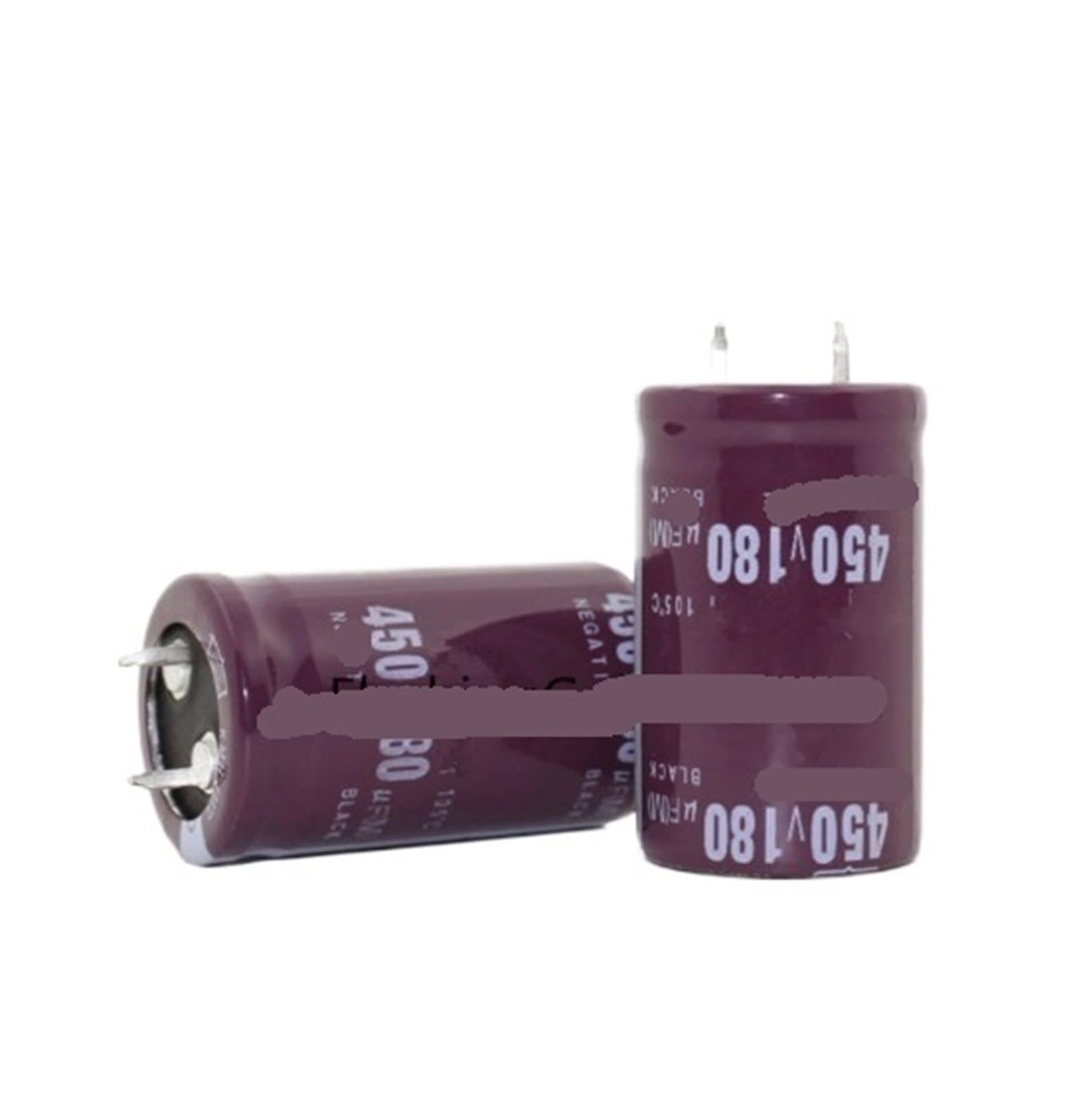 Condensador electrolítico 180 uF 450V para placas electrónicas y proyectos de soldadura