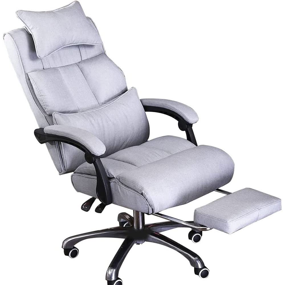 METTEOR Office Chair - Adjustable Height Swivel Executive Desk Chair with Sturdy Metal Base table & Slish for Home & Work (A Einheitsgr??e)