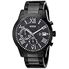 GUESS Men's Stainless Steel Gunmetal Chronograph Bracelet Watch