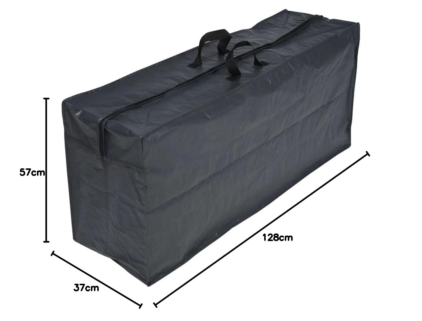 outdoor kissen aufbewahrung Nature Schutzhülle für Outdoor-Kissen Gartenkissen Aufbewahrungstasche Auflagentasche Kissentasche 128x57x37cm Garten Spielzeugregal Glasbox Regal für Brennholz Variante:Kerzenbox für Kerzen mit 40*4cm Länge