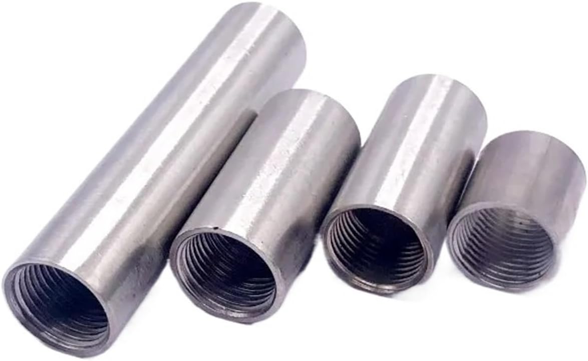 1pc BSPT Female Threaded Long Nipple 1/8" 1/4" 3/8" 1/2" 3/4" 1" 304 Stainless Steel Pipe Fitting Connector Adapter(Standard Length,3/8")