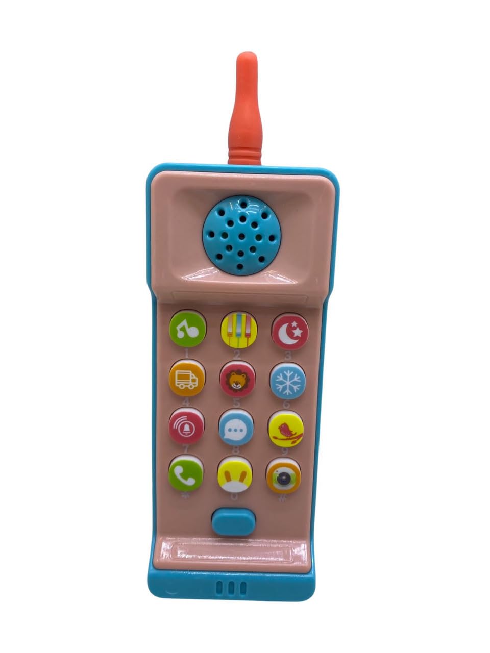 VAJITO Radish Style Cute Rabbit Face Pretend Play Cell Phone Toy for Kids, Toddlers with Music, Ringtones, Lights - Birthday Party Favors and Gifts for Girls(Multicolor) (Baby PUZZULE Phone) (B0DDPW136B) Amazon Price History, Amazon Price Tracker