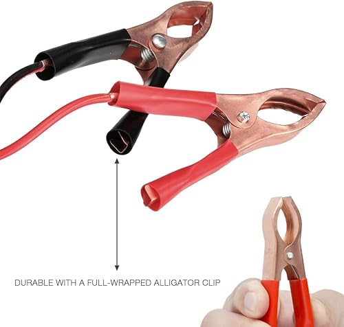 Miniatura 4 de Cargador de batería de coche de 12 V 1 A, cargador de batería de mantenimiento para barcos, motocicletas, cuatrimotos, cortacéspedes de montar y