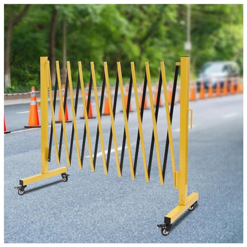 Barrière de sécurité routière extensible et barrière métallique de chantier - 4