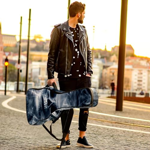 Housse de guitare en tissu Oxford épais rembourré avec boucle de suspension et sangle de cou Motif tête de mort 101,6 cm 104 106,7 cm, Multicolore., 42.9×16.9×4.7 in, Sac de transport tendance pour - Les Beatles, Paul McCartney, John Lennon, RIngo Starr, George Harrison Housse de guitare en tissu Oxford épais rembourré avec boucle de suspension et sangle de cou Motif tête de mort 101,6 cm 104 106,7 cm, Multicolore., 42.9x16.9x4.7 in, Sac de transport tendance pour – Image 7