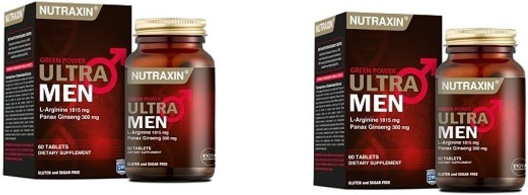 Nutraxin Ultra Men  am Kabu u Ekstresi 60 Tablet 2li Paket, ULTMN0000000017