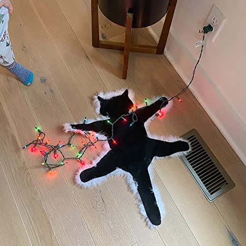 Tapete decorativo BINGONE con luces y diseño gato frito miniatura 6