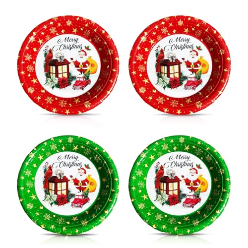 Susan\'s Choice 4er-Set Weihnachtsteller, Ø30cm Teller für Kekse, Plätzchen, Stollen & Süßes, Wiederverwendbare Snackteller für Weihnachten, Nikolaus und Advent Susan\'s Choice 4er-Set Weihnachtsteller, Ø30cm Teller für Kekse, Plätzchen, Stollen & Süßes, Wiederverwendbare Snackteller für Weihnachten, Nikolaus und Advent