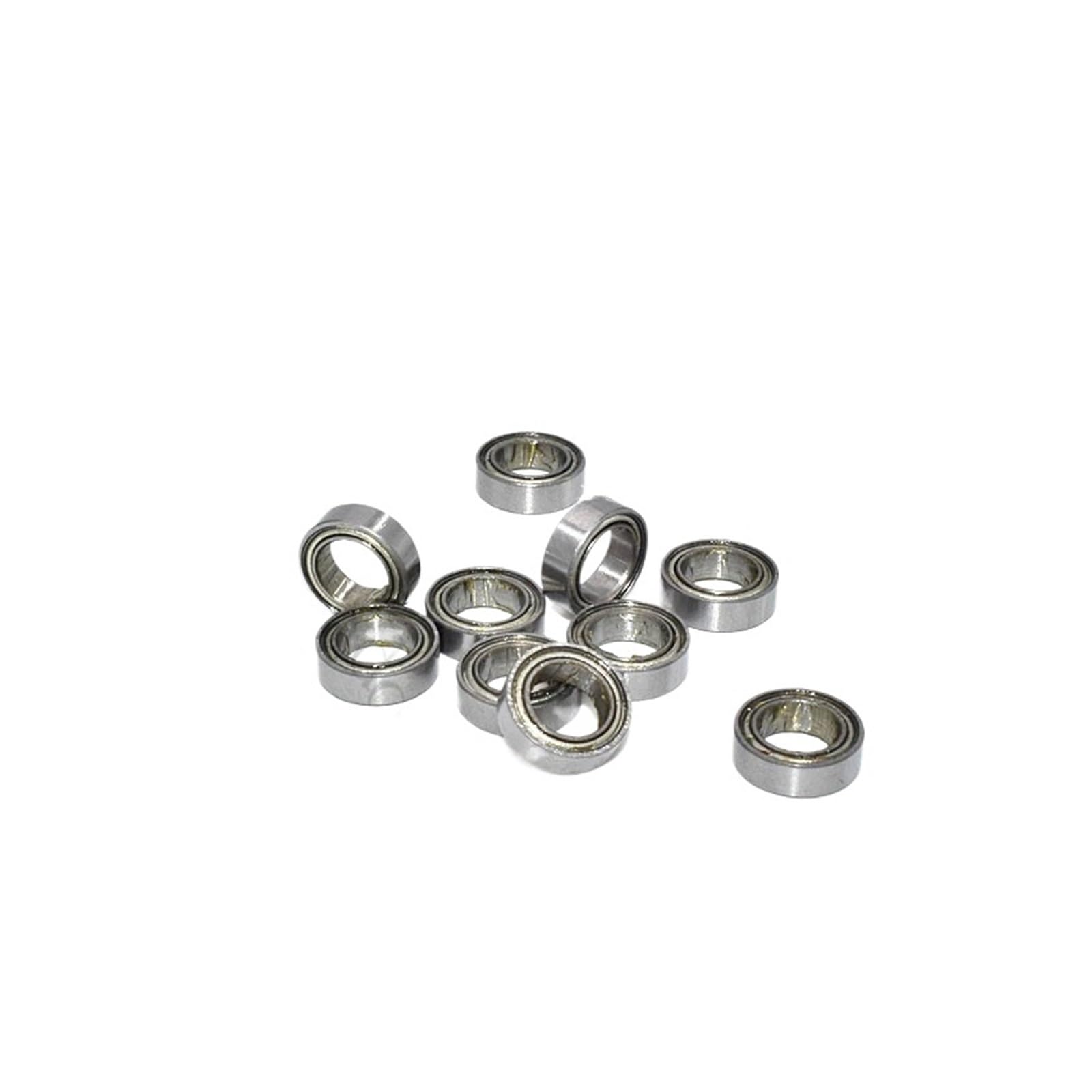 10 Uds MR85ZZ 5 * 8 * 2,5 (mm) 10 Uds rodamiento de acero cromado en miniatura sellado de metal