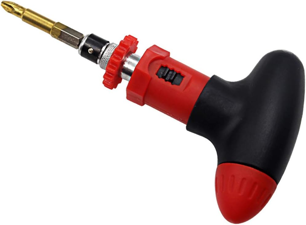 Manual For T Type Ratchet Screwdriver Quick Bolt Driver Batch 6.35 Mm Rotate For Tools For Men Gifts Under 5