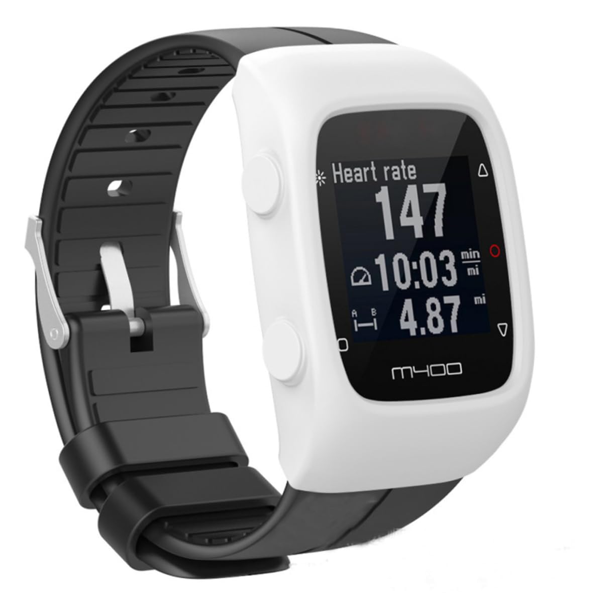 Veemoon polar case Scratch-resistant watch case wristband m400 watch Universal white case protective case m430 cap