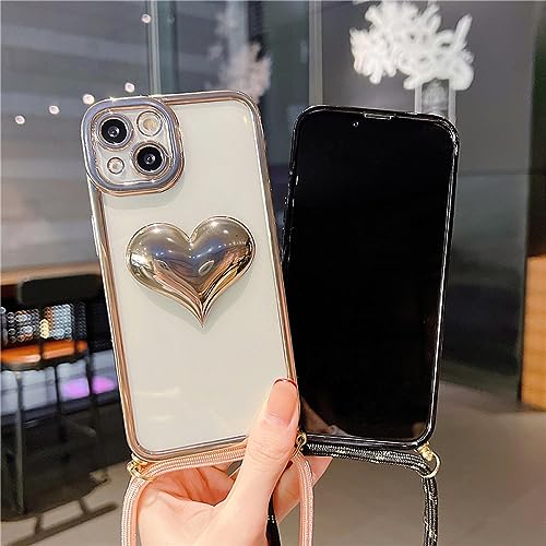 Housse Protection Bandoulière iPhone 13 Coque Cordon pour Voyage - 4