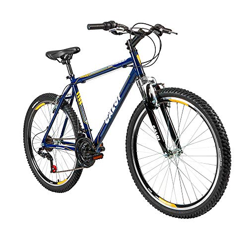 Bicicleta Lazer Caloi Commander Aro 26 Quadro Alumínio Azul