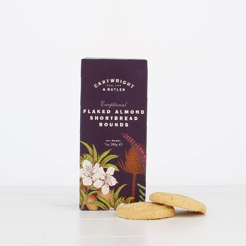 Cartwright Butler Flaked Almond Shortbread Rounds Carton 0g Buy Online Cartwright Butler Flaked Almond Shortbread Rounds Carton 0g Buy Online