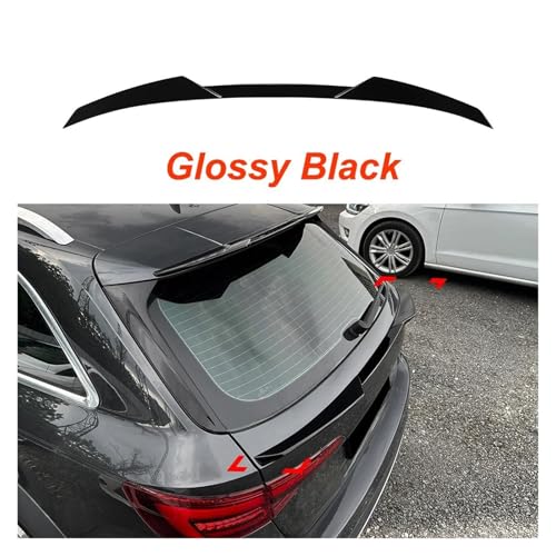 Spoiler arrière noir brillant pour Audi A4 B9 Avant - 3