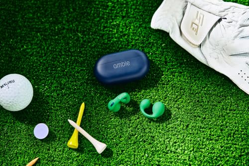 Image of ambie Sound earcuffs AM-TW02, Open Ear Wireless Earphones for Comfort, Bluetooth 5.3 Earbuds for Sports, Running, and Workouts | 6 hr Play Clip-on Ear Cuff
