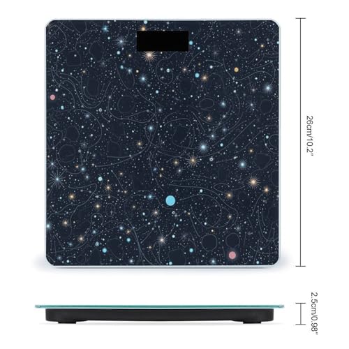 Báscula inteligente digital para baño con pantalla LCD miniatura 2