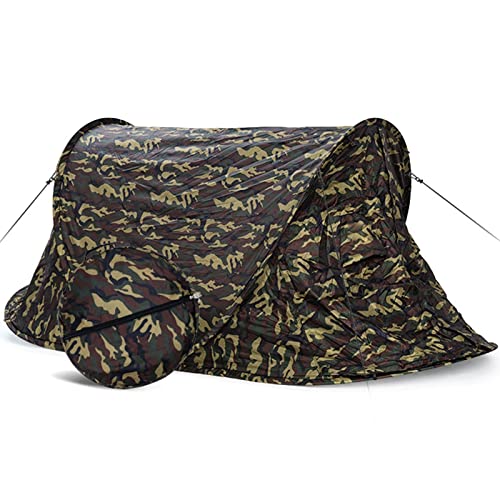 Tente de camping unique automatique imperméable et résistante pour bivouac sauvage