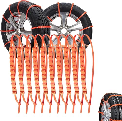 Sangles de pneus d'hiver en nylon pour ne plus glisser sur le verglas