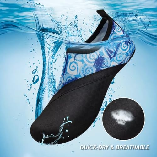 Image of IceUnicorn Water Shoes Men Women Beach Swim Aqua Barefoot Socks Pool Quick Dry Yoga