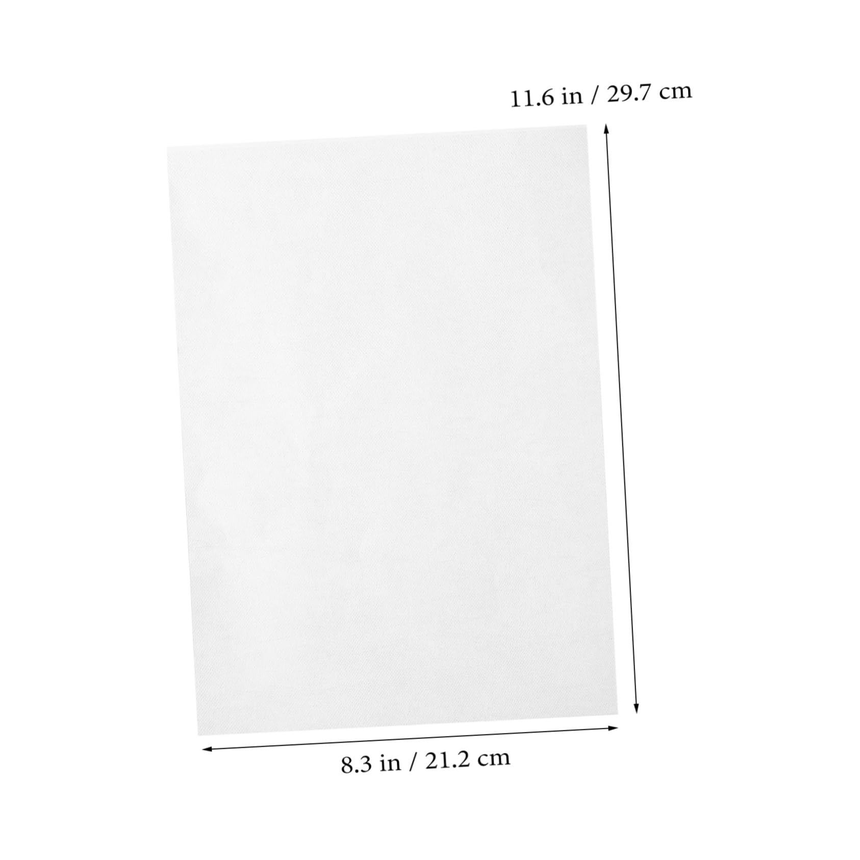 LALAFINA Water Soluble Embroidery Stabilizer Fabric Blank for Machine Embroidery Projects for Sewing and Quilting Supplies