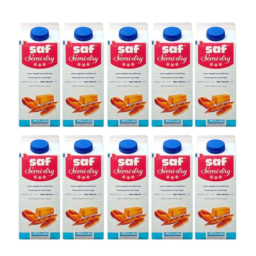 【10個セット】【ママパン】 サフ セミドライイースト レッド 400g×10(4kg)まとめ買い 酵母 低糖用 LESAFFRE ルサッフル