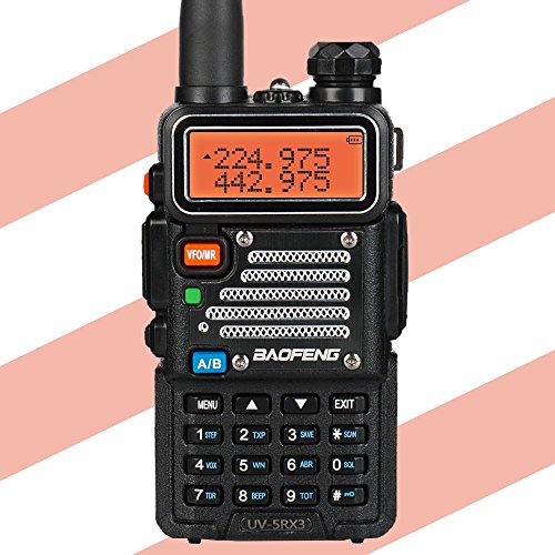Baofeng x Radioddity UV-5RX3 Tri-band Radio VHF, 1.25M, UHF Amateur Handheld Ham Two