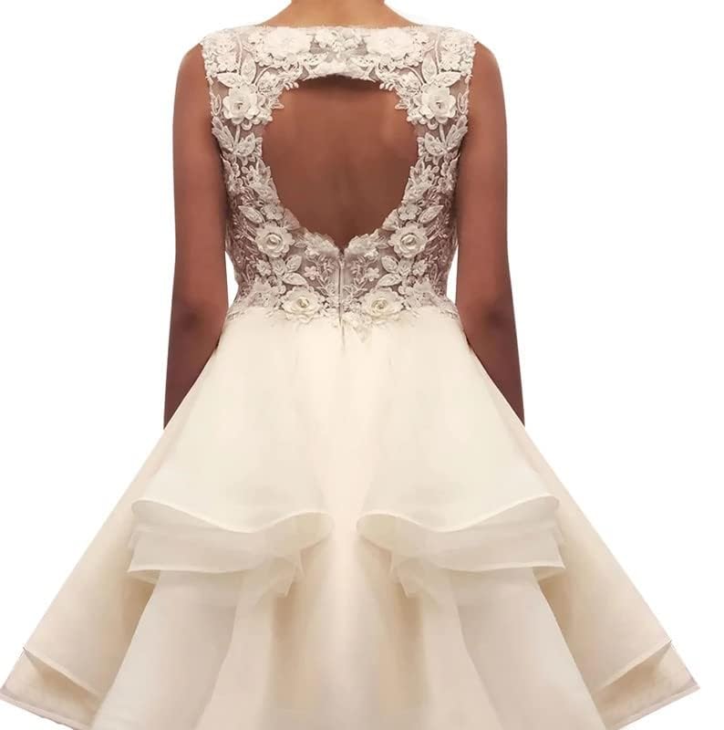 Lace Appliques Homecoming Dresses for Teens Tulle V Neck Short Prom Dress A Line Cocktail Dress2