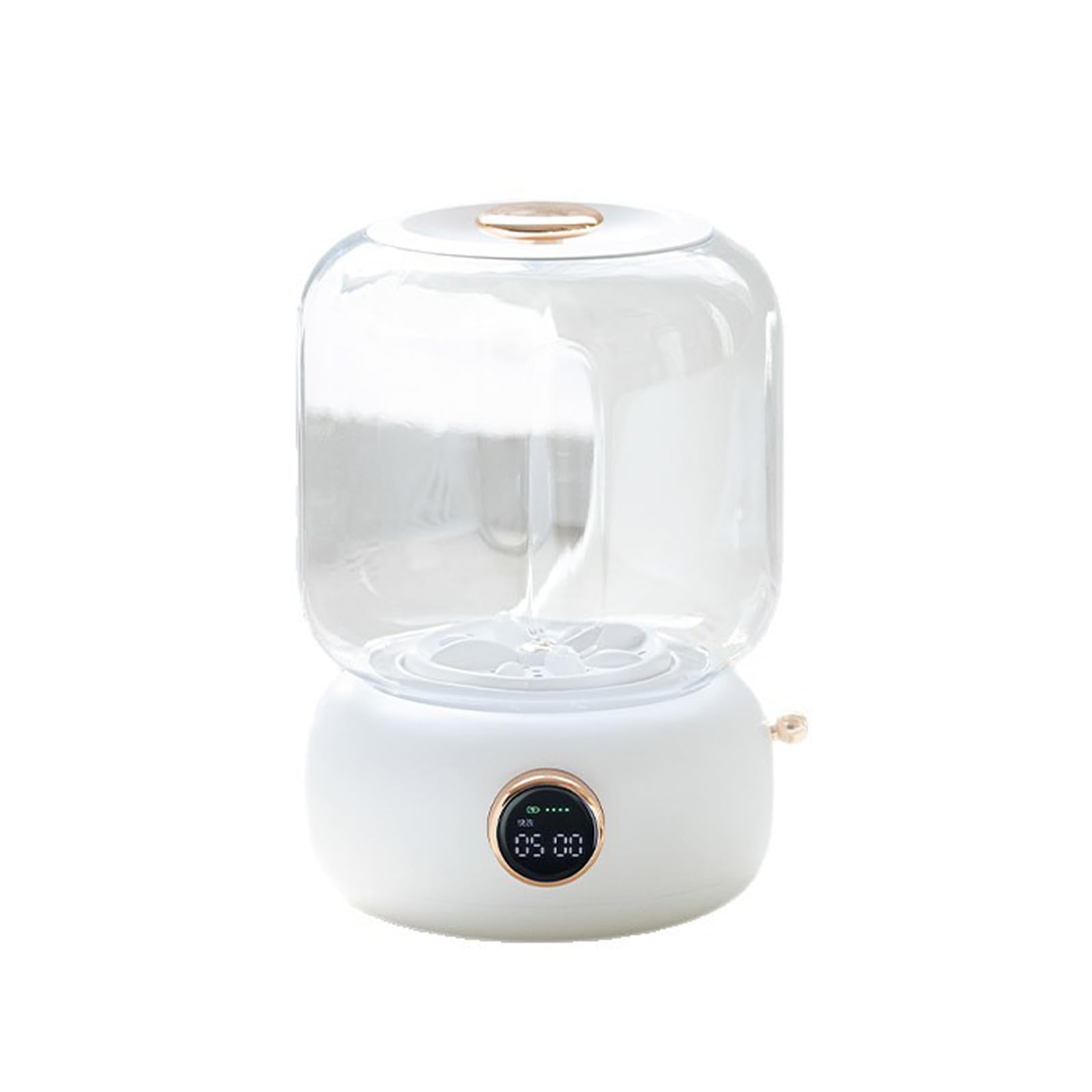 Elnwnnkc 2L Portable Washing Machine Small Washer Deeply Clean Laundry Socks Underwear Baby Clothes Washer Space Saving Portable Laundry Device