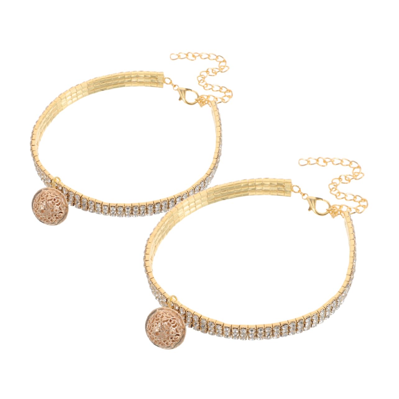 Collier pour chat réglable anti-perte avec cloches - Lot de 2 colliers confort