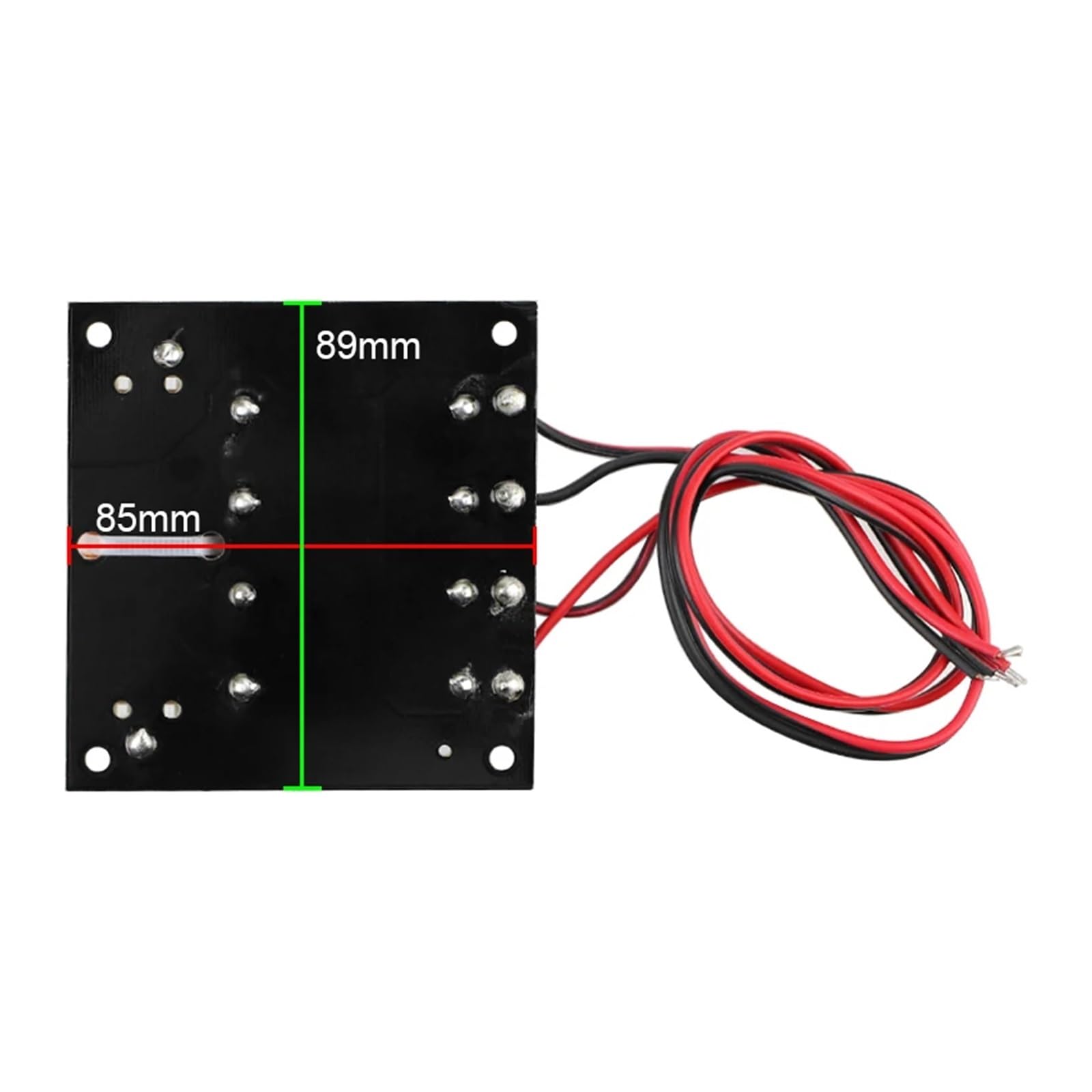 DEBLAN Subwoofer Crossover z kablem 125 Hz 800 W głośnik niskotonowy subwoofer dzielnik częstotliwości do głośnika niskotonowego 5-18 cali