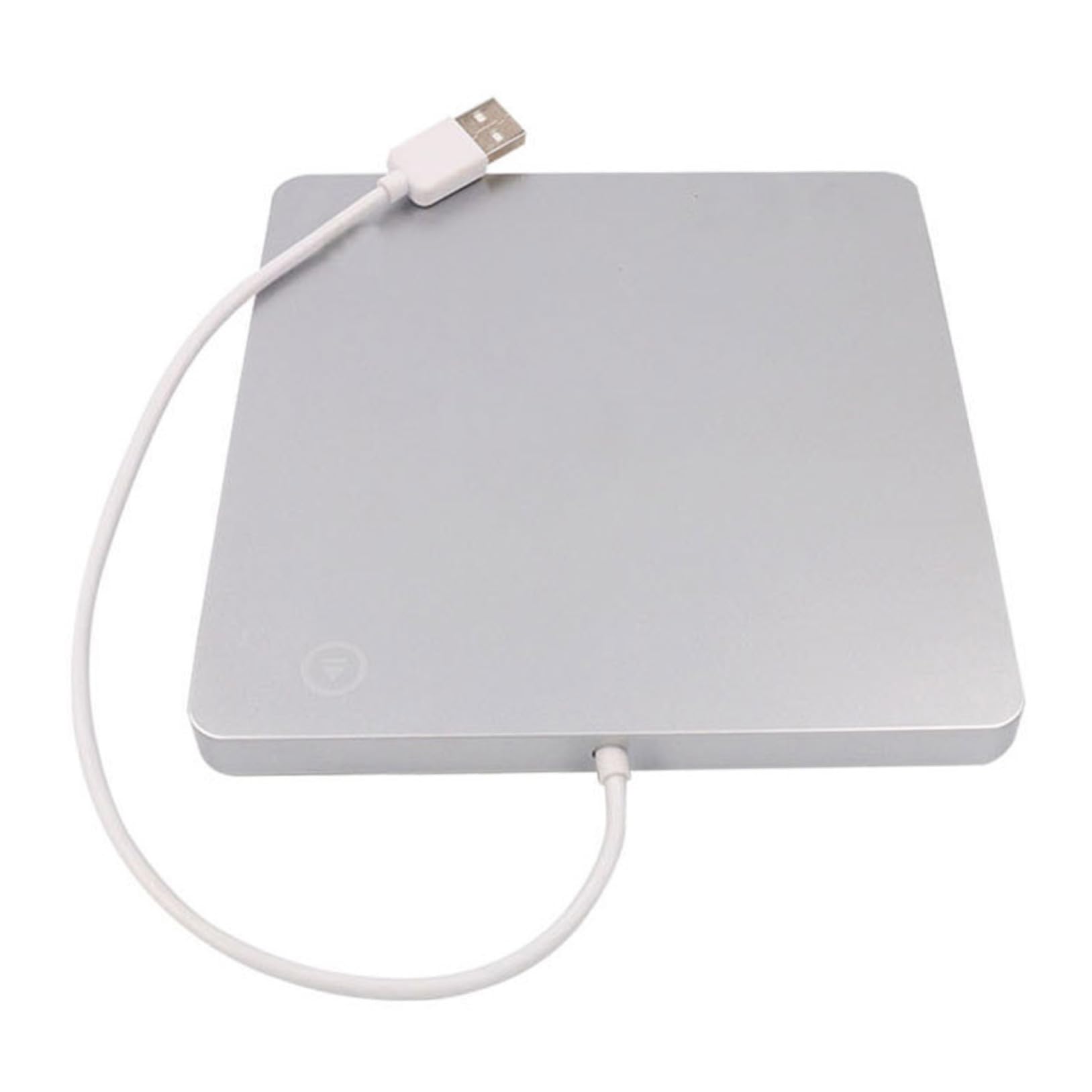 External USB DVD Drive Burner Slot-in CD/DVD RW Optical Drive for Laptop and Desktop Portable CD Burner Card Reader Silver-image-44