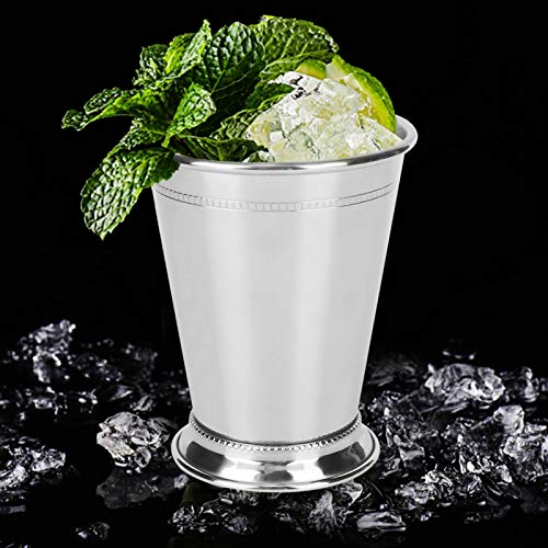 3Pcs Mint Julep Cups, Stainless Steel Cocktail Cups Mixed Drinks Glass Bar Beer Mug 13.5Oz/400Ml Bar Accessories #TOP5
