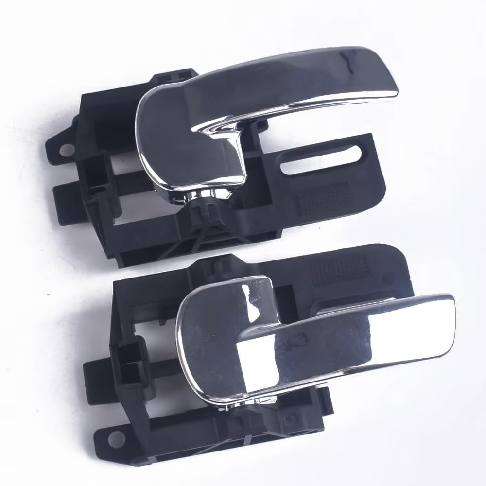 Ksjosji Left And Rignt Interior Door Grab Handle For Nissan For Qashqai For J10 Door Handle Interior Inner 2007-2013 80670Jd00e 80671Jd00e Interior Door Handle Replacement(Left And Rignt)